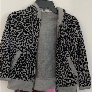 4/$15 Good girls animal print light weight jacket